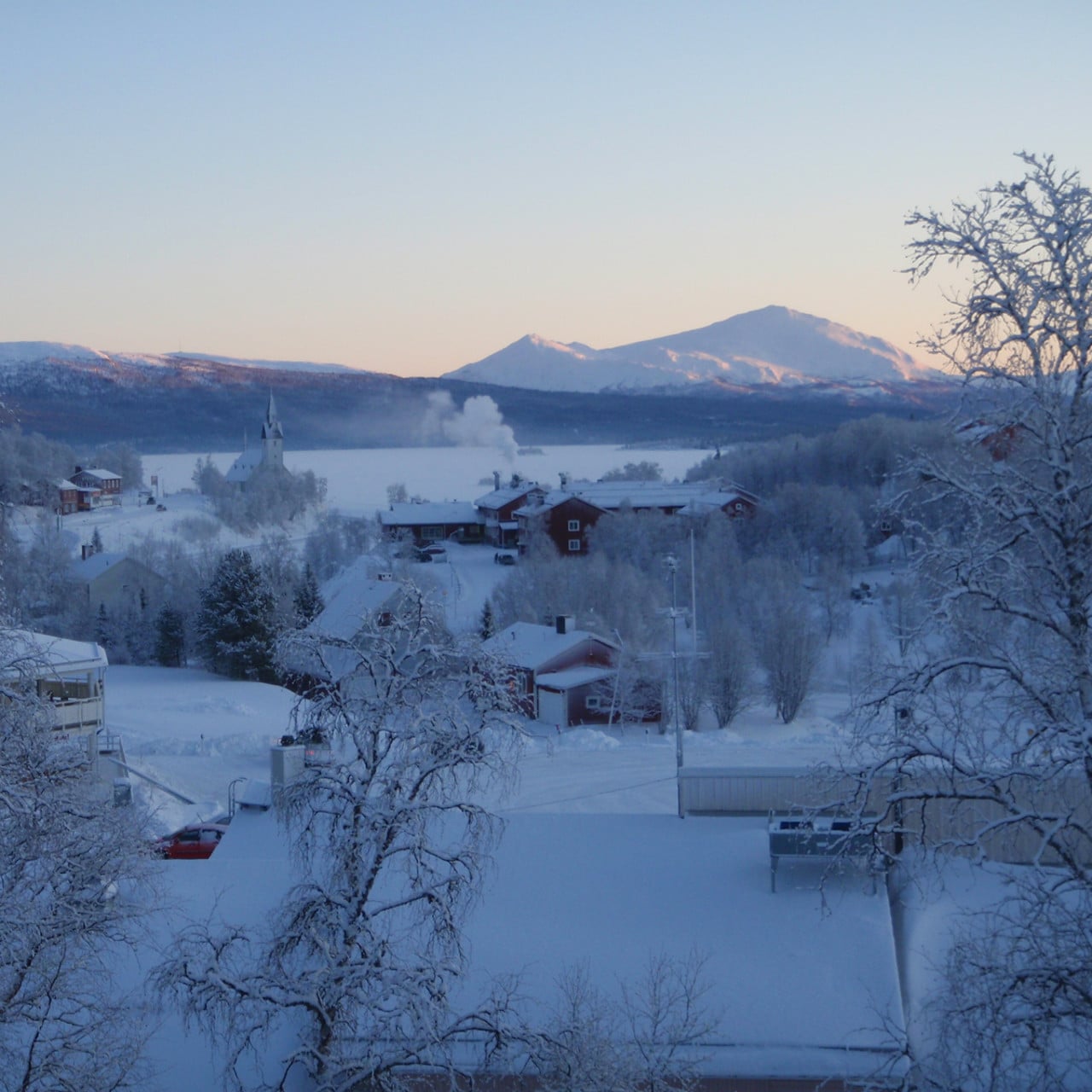 Tärnaby i vinter
