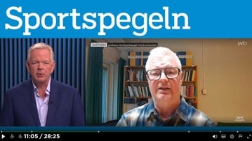 Josef Fahléns medverkan i Sportspegeln 30 aug 2026