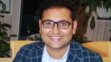 Chinmay Dwibedi, doktorand vid Institutionen för klinisk mikrobiologi