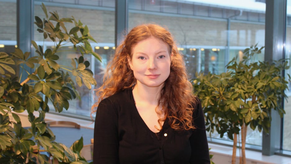 Emma Andersdotter Svensson, doktorand på Institutionen för matematik och matematisk statistik