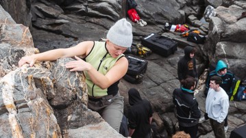 Boulderingevent med ACC Newfoundland, Flatrock, Newfoundland.