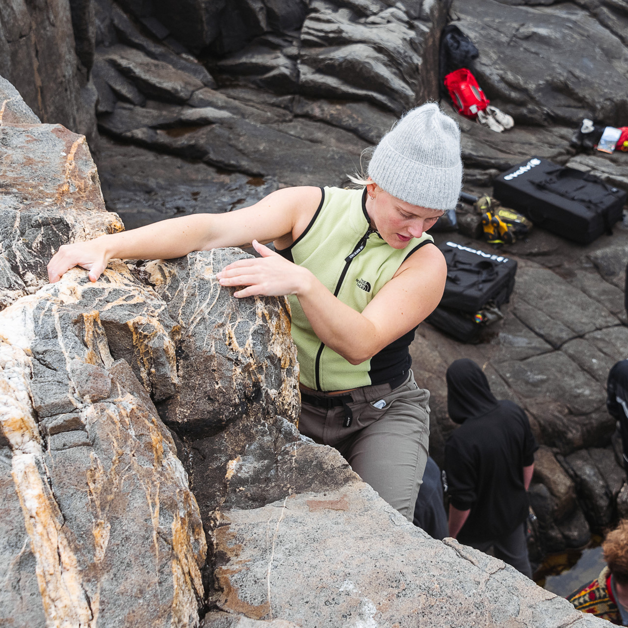 Boulderingevent med ACC Newfoundland, Flatrock, Newfoundland.