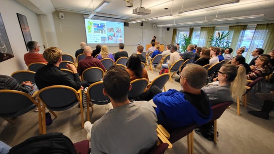föredrag i UMF:s konferenssal