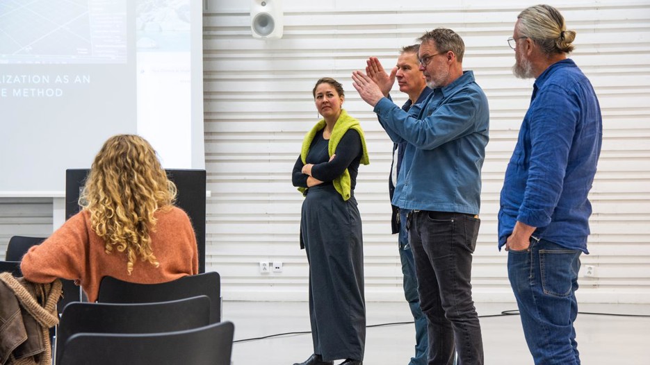 Sara Rylander, Nicklas Burman, Niklas Wahlström och Magnus Wink