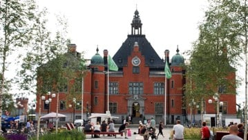 Rådhuset i Umeå. Genrebild från Mostphotos.