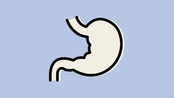 Illustration för forskningsområde Gastroenterologi vid Institutionen för folkhälsa och klinisk medicin.