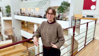 Moa Hedström, doktorand vid Institutionen för geografi.