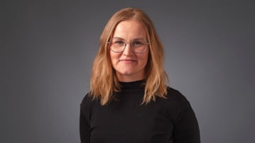 Porträtt: Karin Sandström.
Doktorand vid Institutionen för tillämpad fysik och elektronik