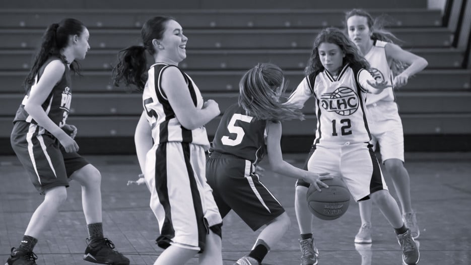 Girl basketball.