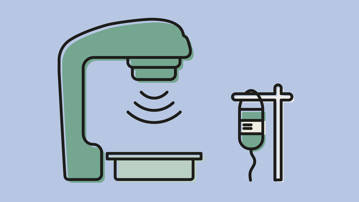 Puffbild för onkologi vid Institutionen för diagnostik och intervention