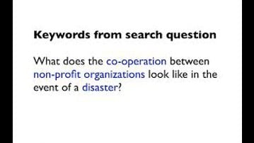 Film: Put your search terms into groups