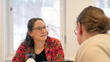 Elsa Reimerson och Paulette van der Voet