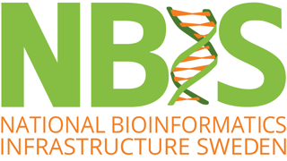 Logotyp NBIS (National Bioinformatics Infrastructure Sweden)