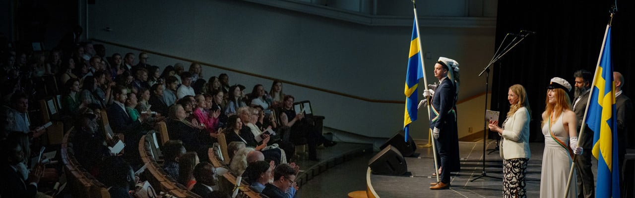 Final moments of the Graduation Ceremony 2024 for international master's programmes