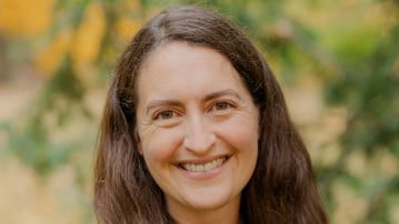 Amanda Green, gästforskare vid Várdduo.