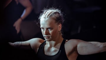 Emma Schiöler, under en match i Battle of Botnia