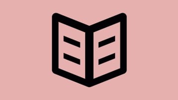pedag symbol - bild på tidning. Ikon för att illustrera publikationer. Kan användas för att puffa för publikationer på webben. Ska inte användas som toppbild.