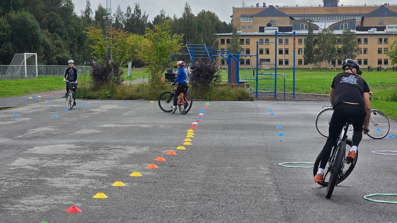 Triathlon under Hälsa på campus