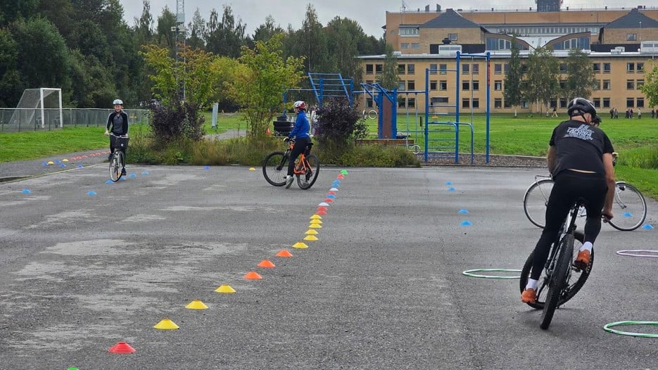 Triathlon under Hälsa på campus