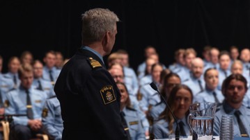 Examensceremoni för polisprogrammet 2026