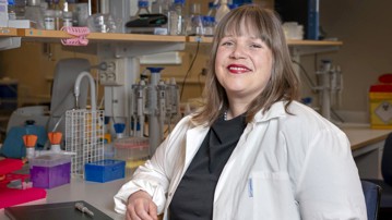 Ellen Bushell, forskare på institutionen för molkylärbiologi