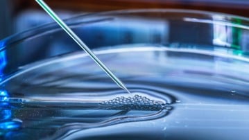 UK, Buckinghamshire, High Wycombe, Close-up of petri dish and pipette