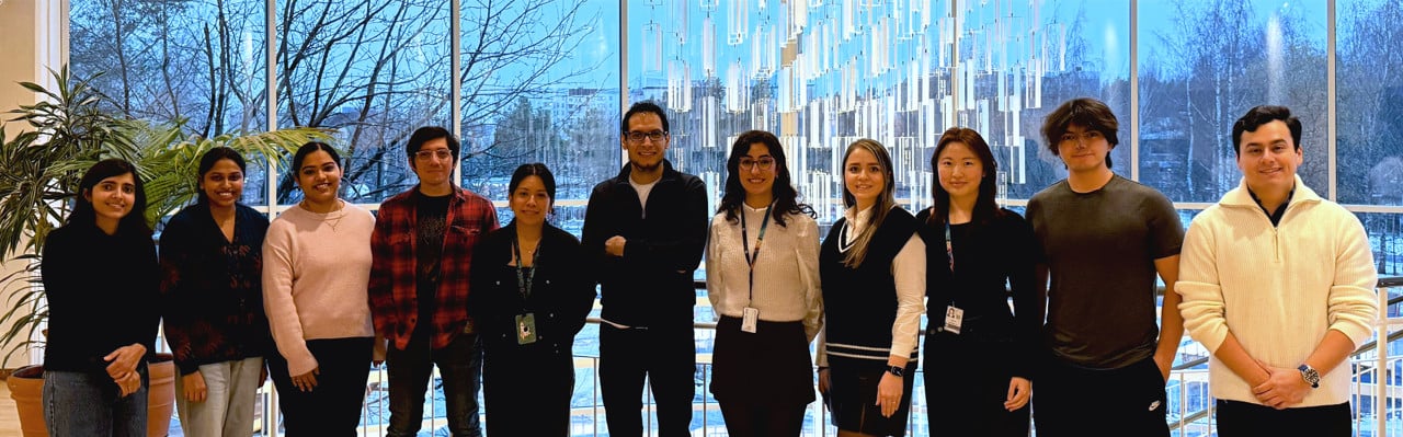 A group picture of Eduardo Gracia's research group
