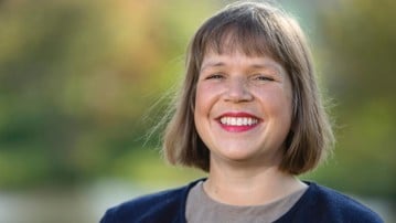 Ellen Bushell, forskargruppsledare i molekylär parasitologi vid Umeå universitet. Institutionen för molekylärbiologi.