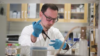 PhD student Dmytro Sokol