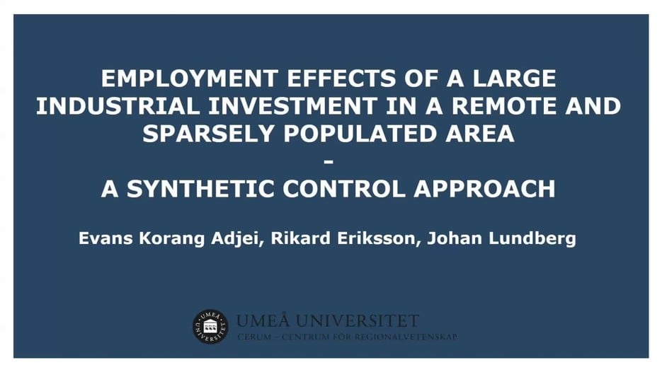 Film: UCER seminarium med Johan Lundberg