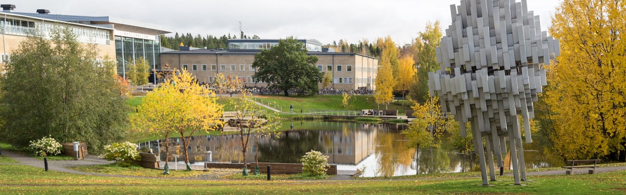 Umeå campus 6 oktober 2017.