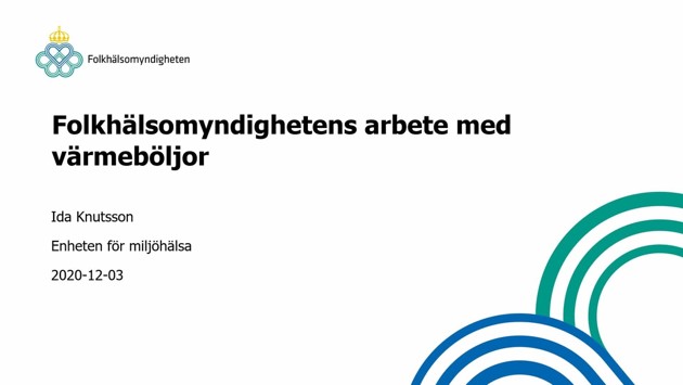 Video: Folkhälsomyndighetens arbete med värmeböljor