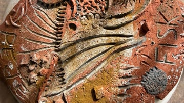 artwork in clay