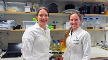 Sofia Morney och Verena Kohler