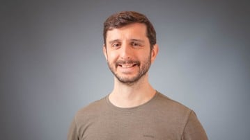 Porträtt: Joao Figueira. Staff scientist at Department of Chemistry