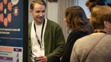 Poster walk på konferensen "Large cohort studies: Success factors and methods".