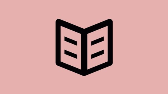 pedag symbol - bild på tidning. Ikon för att illustrera publikationer. Kan användas för att puffa för publikationer på webben. Ska inte användas som toppbild.