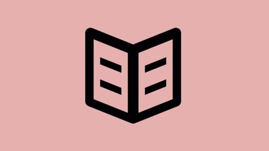 pedag symbol - bild på tidning. Ikon för att illustrera publikationer. Kan användas för att puffa för publikationer på webben. Ska inte användas som toppbild.