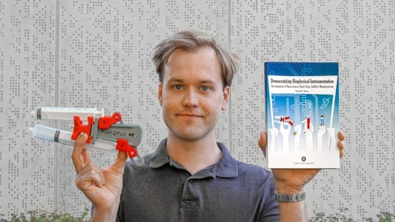Daniel Nilsson, forskningsassistent vid Institutionen för fysik
