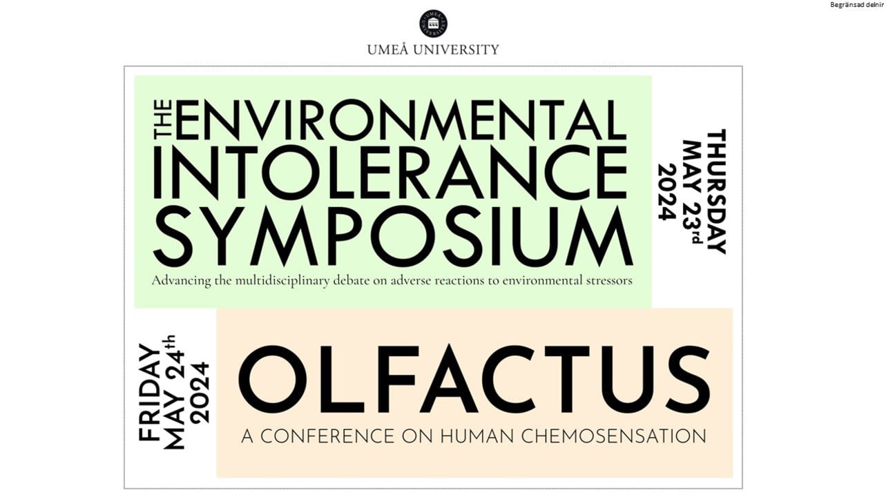 Eventbild för konferens i miljöintolerans 23-24 maj 2024