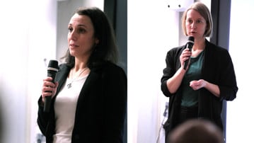 Ivanka Hristova och Karin Danielsson