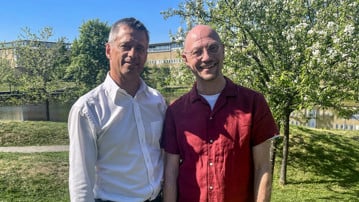Porträttbild på Peter Jacobsson, UBI och Mats Falck, SOLH