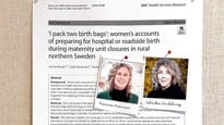 Vetenskaplig artikel på anslagstavlan