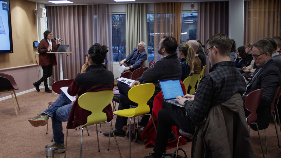 Föreläsning på workshop om Regional AI-strategi