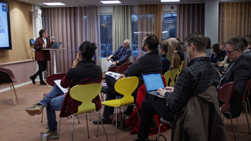 Föreläsning på workshop om Regional AI-strategi