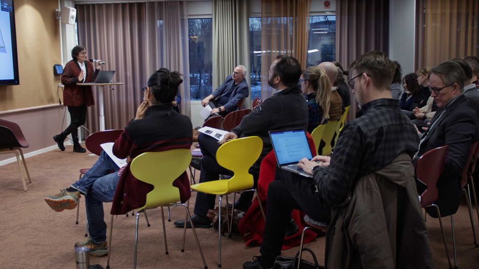 Föreläsning på workshop om Regional AI-strategi