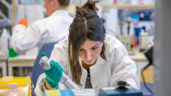 Mahsa Fallah, doktorand vid Institutionen för medicinsk biokemi och biofysik.