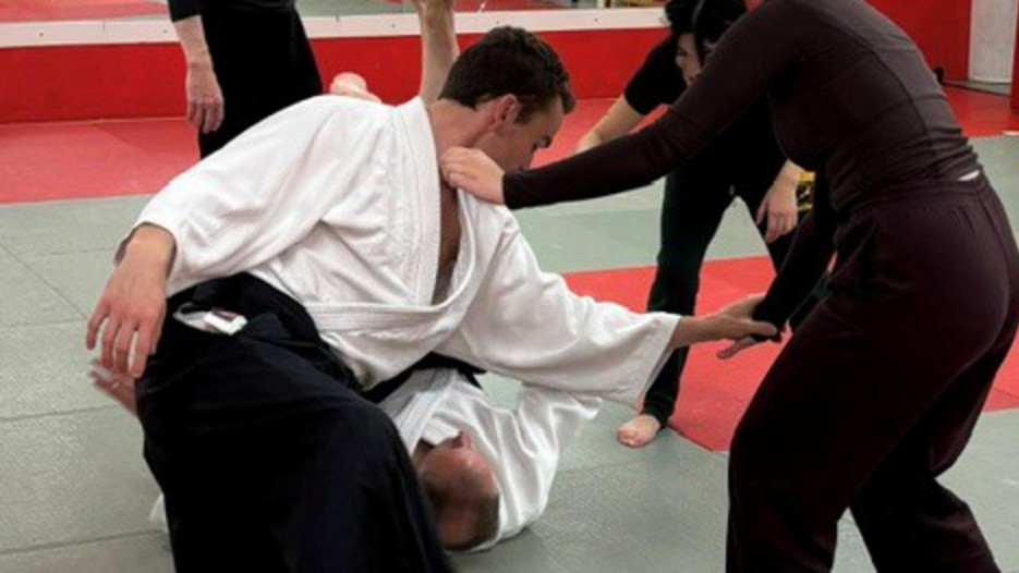 Aikido together with instructors from Isshinkai Aikido Club.