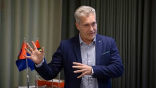 Forskare vid Arcum och USA:s Ambassadör