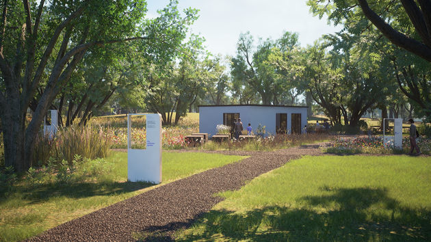 The Pollinator Garden is a framework for how green spaces in the urban environment can be designed to support pollinators, raise public awareness about their decline and inspire people to engage.